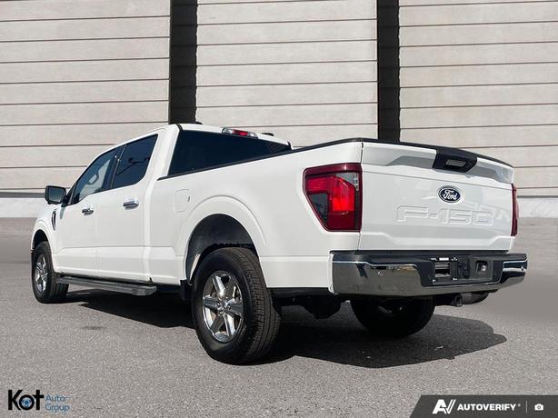 2024 Ford F-150 XLT 4WD SuperCrew 5.5' Box ONLY 18952 KMS! HEATED FRONT SEATS! N image 4