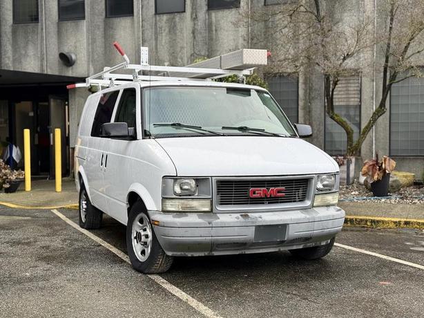 2005 GMC Safari Cargo Van with Rear Work Shelves Ladder Rack (Unable To Start) image 2