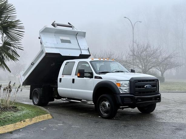 2012 Ford F-550 XL Super Duty 4x4 9-Foot Dump Truck image 1