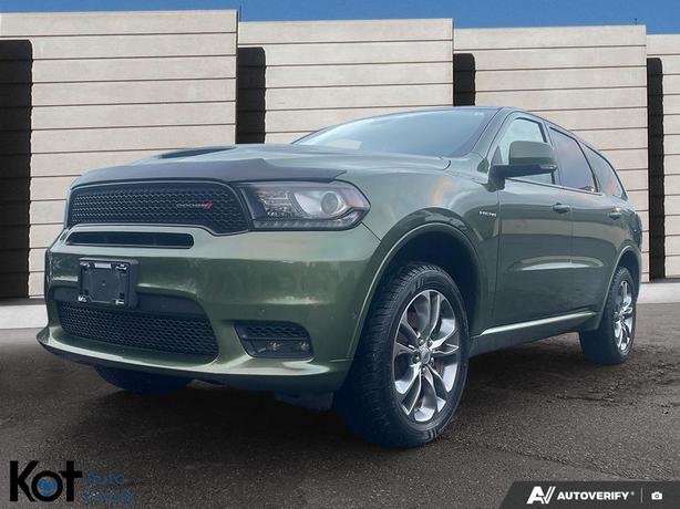 2020 Dodge Durango R/T AWD FULLY INSPECTED! V8 ENGINE! REARVIEW CAMERA! BLIND SP image 1