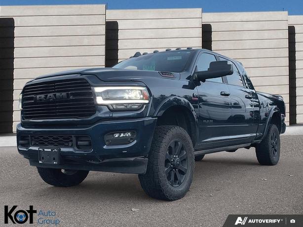 2021 RAM 3500 Laramie 4x4 Mega Cab 6'4" Box FULLY INSPECTED! ALPINE PREMIUM AUDI image 1