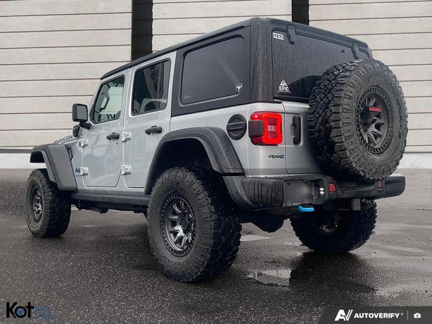 2024 Jeep Wrangler 4xe Rubicon 4 Door 4x4 FULLY INSPECTED! REARVIEW CAMERA! BLIN image 4