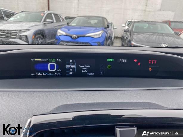 2021 Toyota Prius Prime Base ADAPTIVE CRUISE CONTROL! APPLE CARPLAY & ANDROID AU image 8