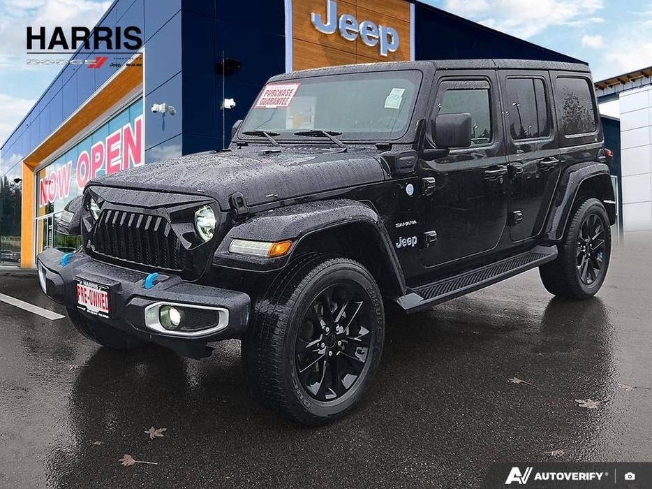 2022 Jeep Wrangler 4xe Unlimited Sahara 4x4 | Remote Start | Heated Seats! display photo