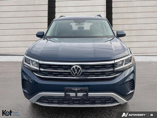 2021 Volkswagen Atlas Highline ! POWER LIFTGATE! LEATHER! SUNROOF! image 2