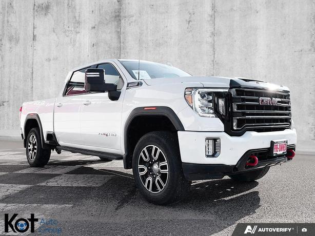 2021 GMC Sierra 3500 HD AT4 | 6.6L V8 DURAMAX TURBO DIESEL | Heated & Ventilated image 3