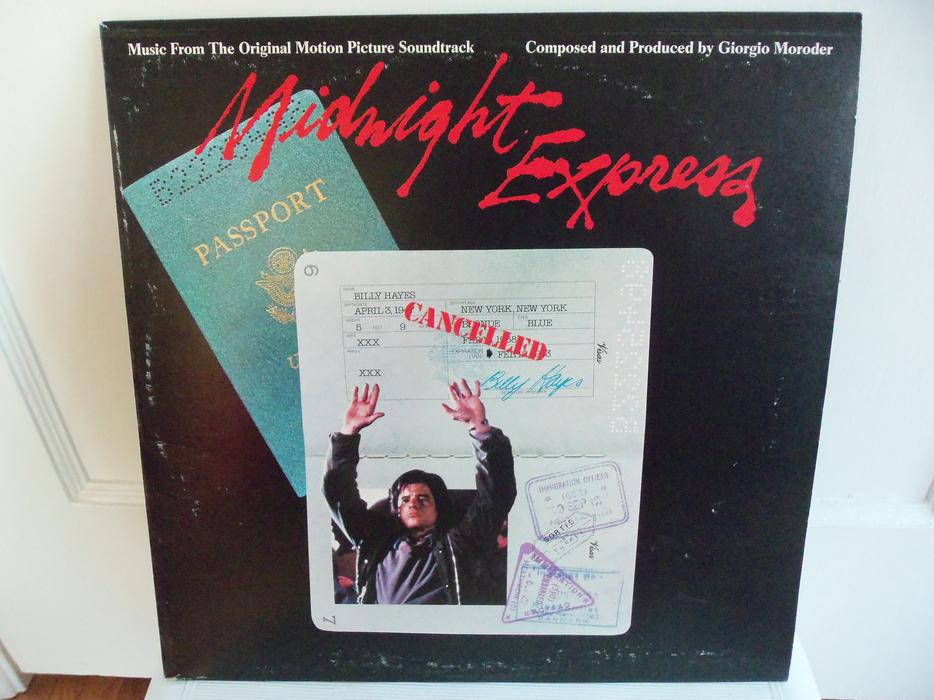 LPs by Cooper Brothers, Peter Nero, Midnight Express display photo