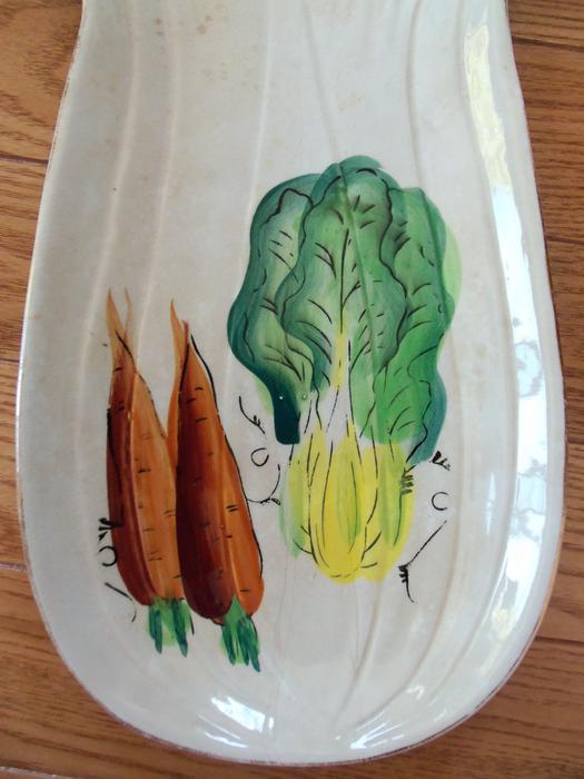 Antique Celery/Vegetable Dish display photo