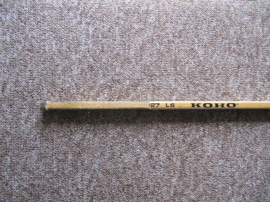 Signed (Autographed) hockey stick display photo