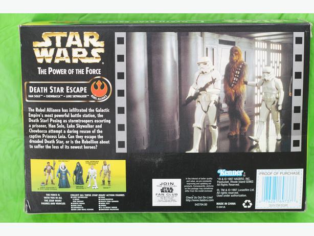 Star Wars Death Star Escape (Luke, Han and Chewie) MIB image 2