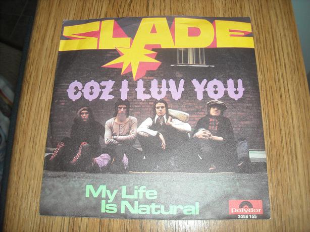 SLADE---RARE 1971 GERMAN RELEASE--- image 3