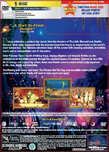 Disney's Princess And The Frog (DVD) display photo