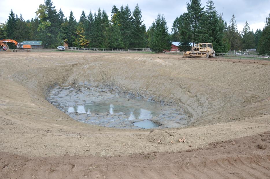 Excavating, Rock walls, retaining walls display photo