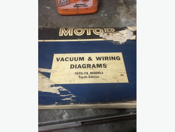 Motor vacuum and wiring diagrams manual image 1