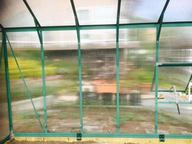 Brand New Aluminum Polycarbonate Greenhouse. display photo