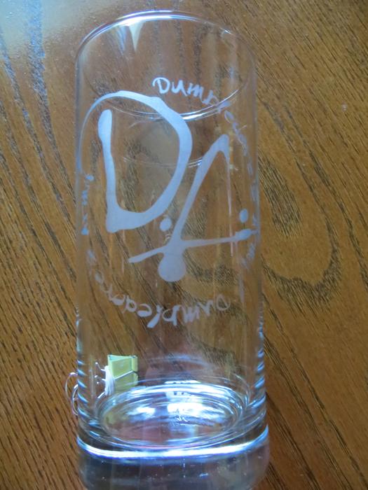 Handmade Etched Glasses - Harry Potter display photo
