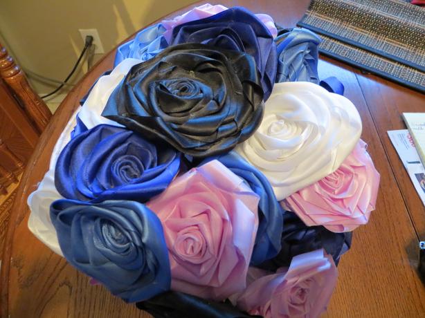 Satin Ribbon Bouquet - REDUCED image 2