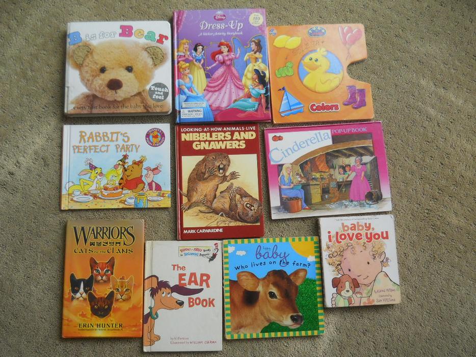 CHILDREN'S BOOKS display photo