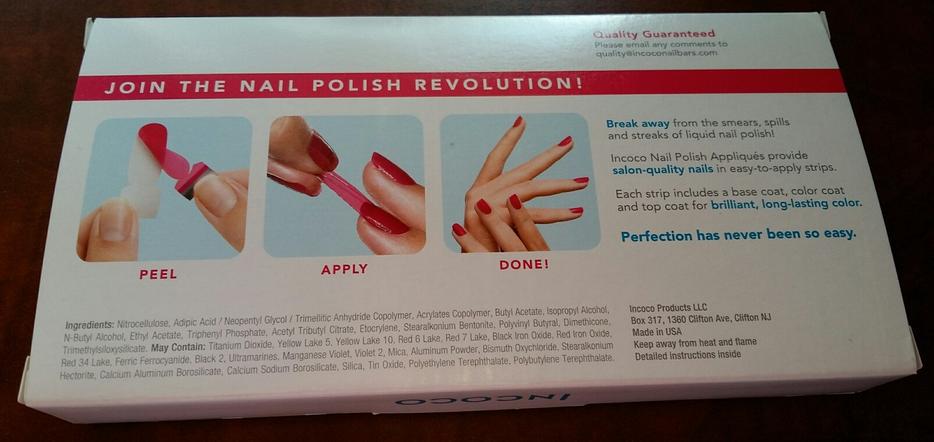 Salon Quality Dry Nail Appliques  Set display photo