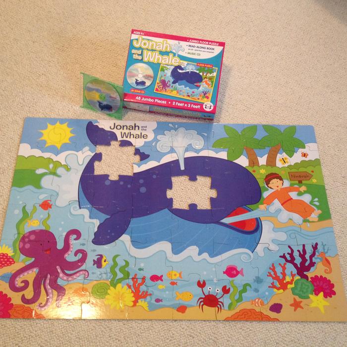 HUGE JONAH AND THE WHALE PUZZLE! display photo