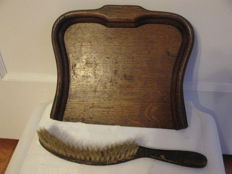 Antique Crumb Tray with Brush display photo