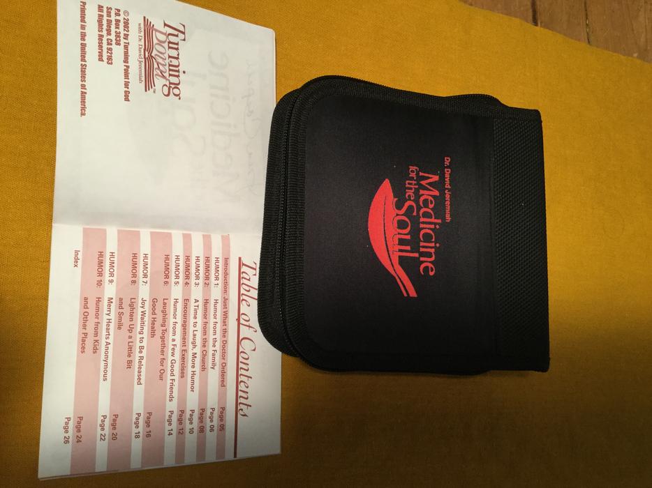DAVID JEREMIAH * Medicine for the Soul * Twelve (12)  CDs * Zip Case display photo