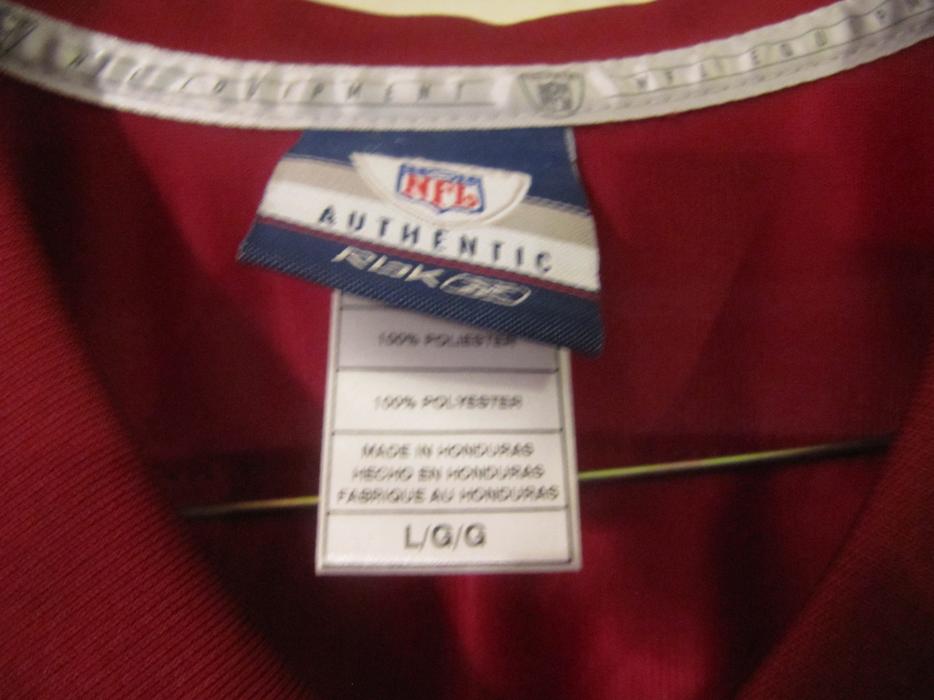 TWO Redskins Jerseys. Alfred Morris & Clinton Porter. All stitched display photo