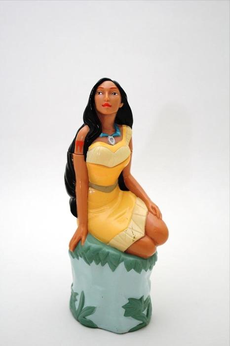 VINTAGE DISNEY POCAHONTAS MEEKO ELECTRONIC TALKING COLLECTIBLE  BANK GRANDMOTHER display photo