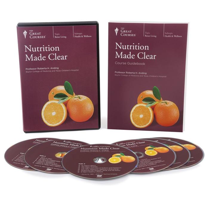 Nutrition Made Clear (The Great Courses) (DVD) display photo