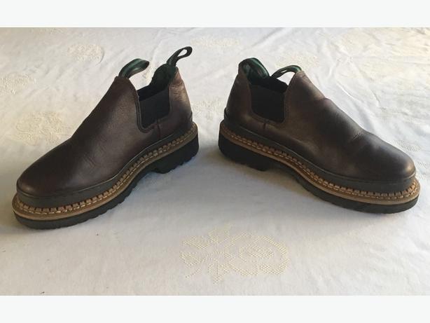 Ladies Georgia Giant Romeo 4” High Work Shoes Size 8W image 2