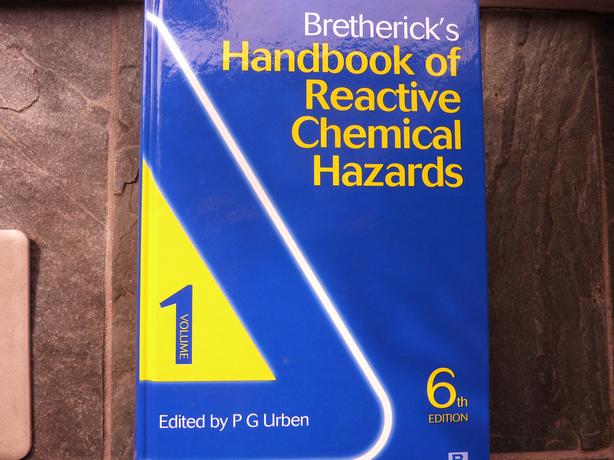 Bretherick's Handbooks of Reactive Chemical Hazards, 6th ed. (2 vols.) image 3
