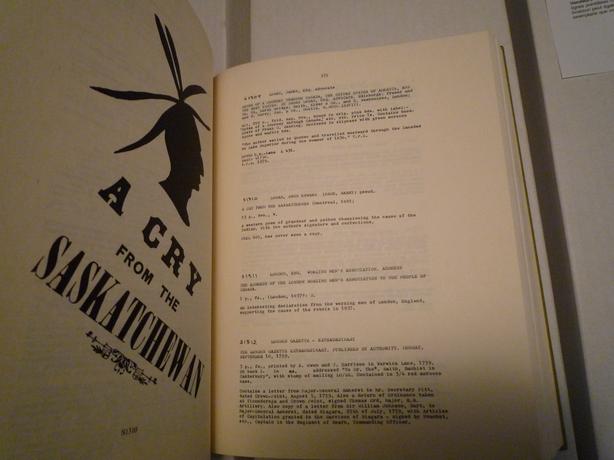 Two Rare and Limited Books: A Bibliography & Rare and Unuaual Canadiana image 8