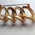 GOLD SPIRAL PIN/BROOCH thumbnail image 2