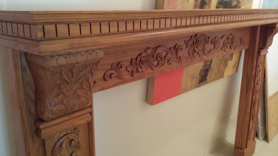 fireplace surround display photo