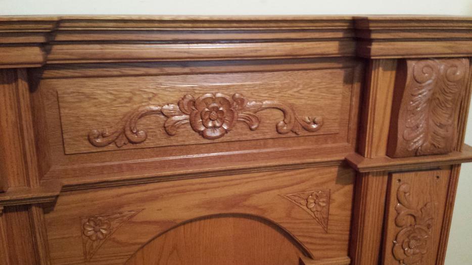 fireplace surround display photo