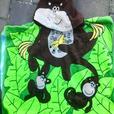 PEKKLE HOUSECOAT & MONKEY HOODED BATH/BEACH TOWEL thumbnail image