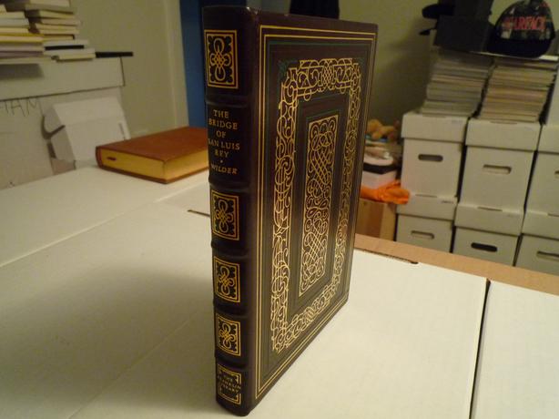 Franklin Library: The Bridge of San Luis Rey by Thornton Wilder image 1