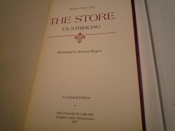 Franklin Library: The Store by T.S. Stribling image 5