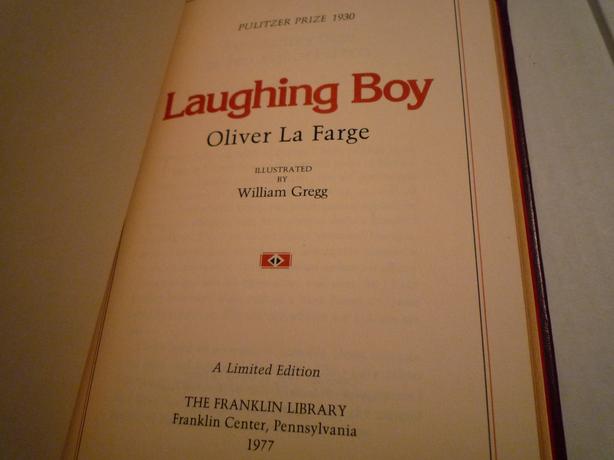 Franklin Library: Laughing Boy by Oliver La Farge image 8