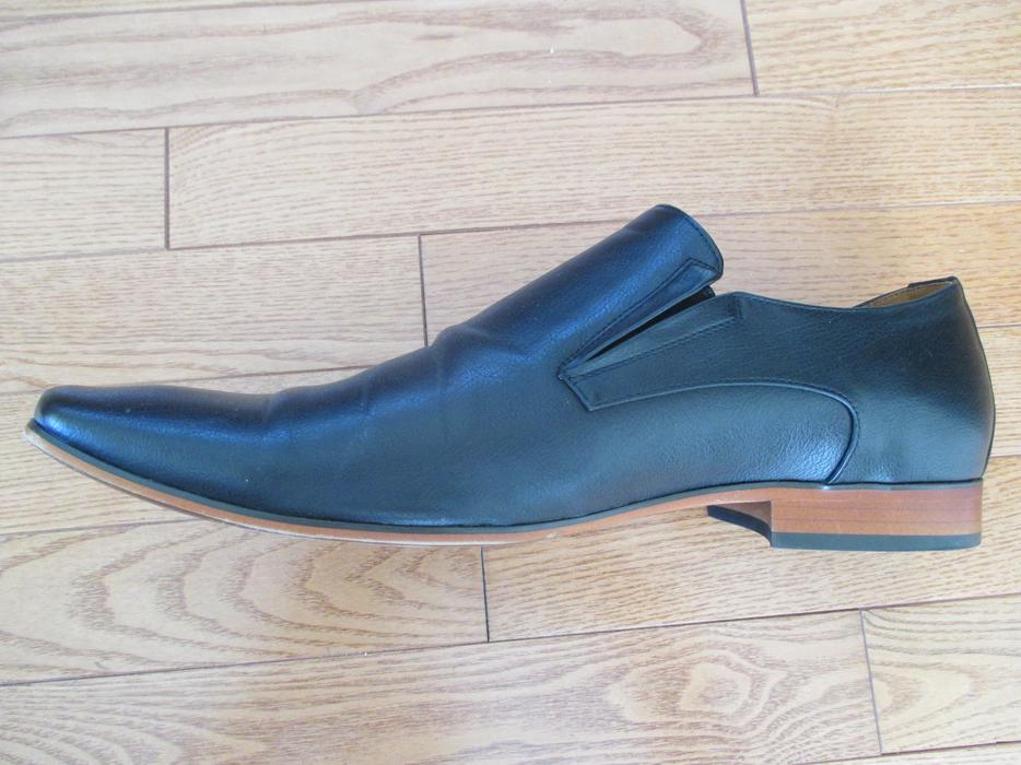 Men's Black Size 14 Slip-On Shoes display photo
