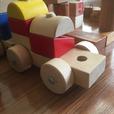 WOODEN BLOCKS, CARS, and TRAIN thumbnail image 4