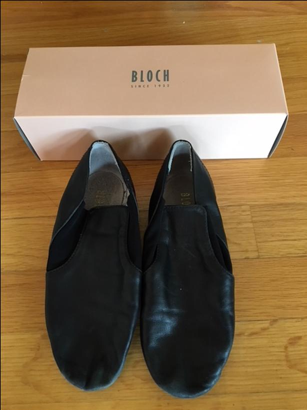 Bloch Black Jazz Shoes size 4.5 image 1