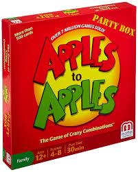 APPLES TO APPLES BOARD GAME display photo