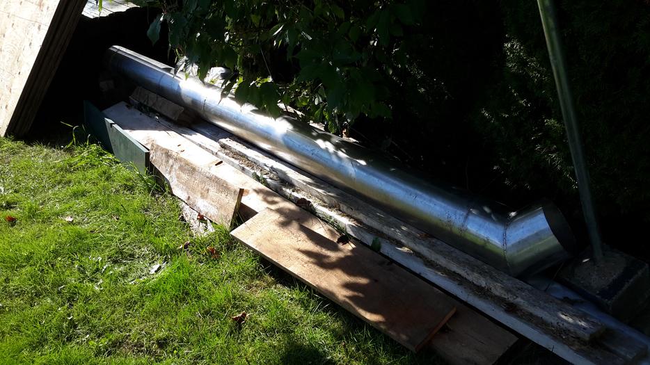 stainless steel 8inch vent pipe display photo