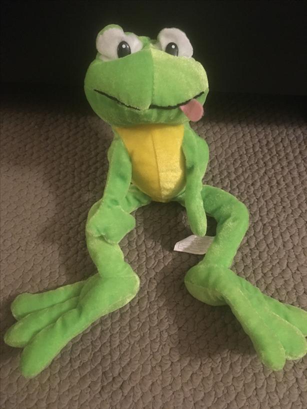 PLUSH FROG image 1