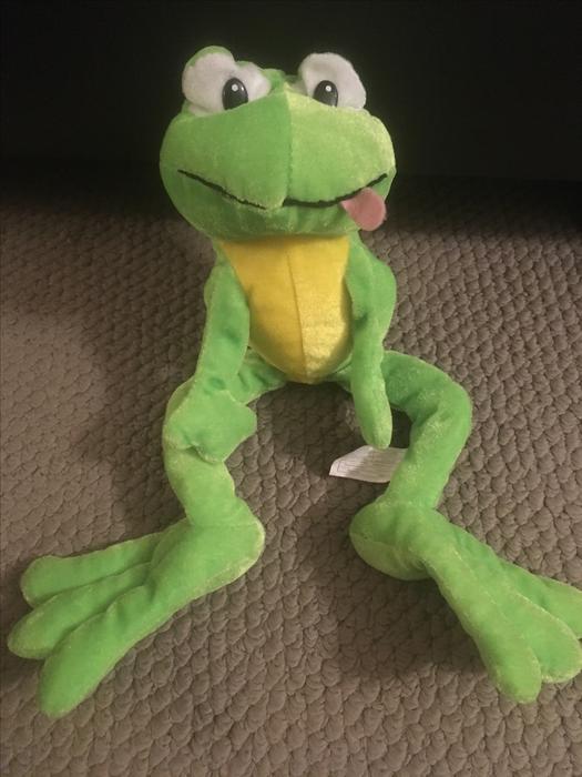 PLUSH FROG display photo