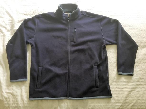 Mens L Fleece Jacket "Life is Good" brand image 1