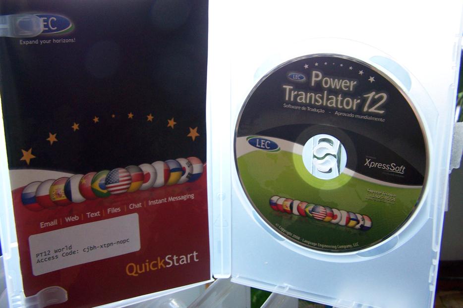 LEC Power Tranlator 12 World  Edition display photo