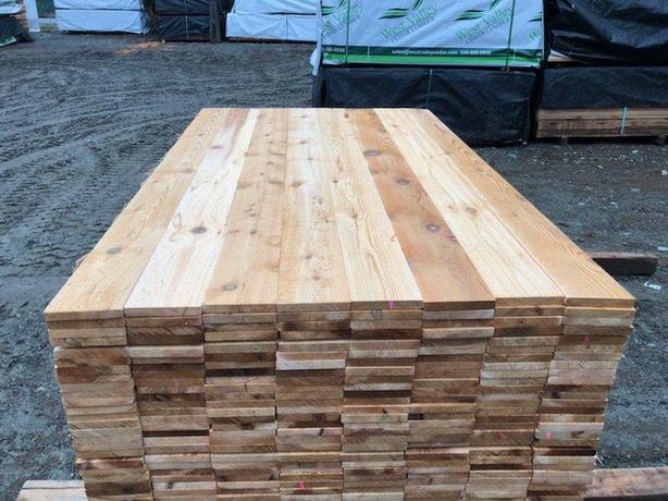 ***SALE*** Cedar Tight Knot 1x6 S1SE image 2