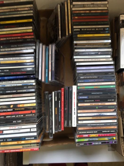 Music Cds display photo